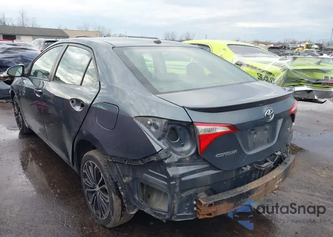 2015 Toyota Corolla S Plus from USA, damaged, VIN 2T1BURHE9FC248263